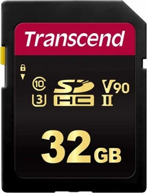 Transcend 700S R285/W180 32GB, UHS-II U3, Class 10