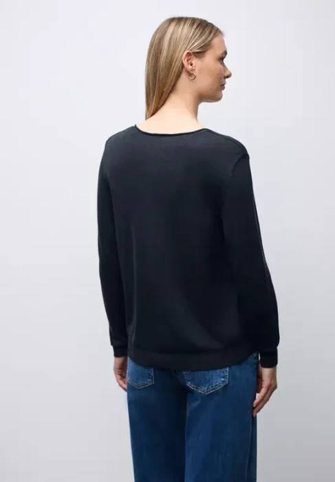 Street One V-Neck Pullover deep blue (Damen)