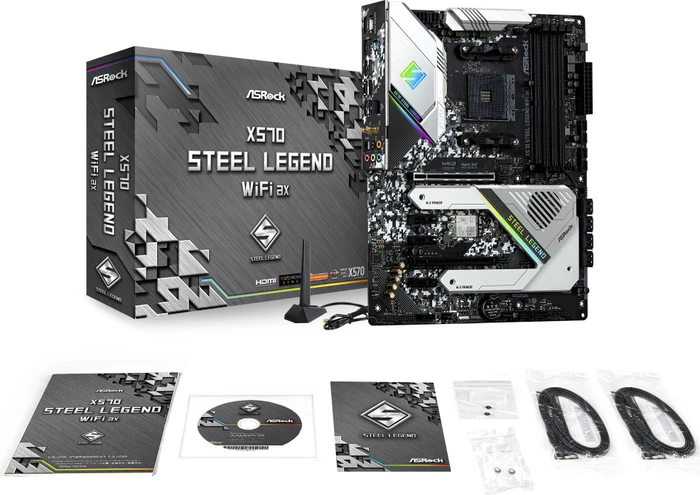 ASRock X570 Steel Legend WiFi ax (AMD AM4)