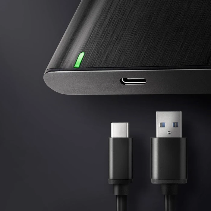 Axagon Raw Box Festplattengehäuse, schwarz, 2.5", USB-C 3.0