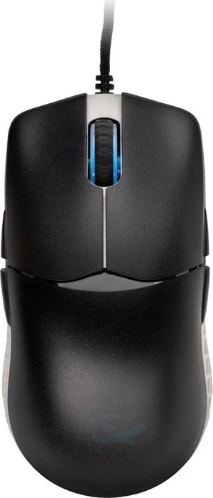Ducky Feather Black & White Ultralight Gaming Mouse, Huano Switches, USB