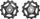 Shimano Schaltrollensatz für RD-M410/RD-M360 (Y5VP98050)