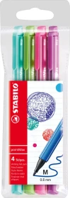 STABILO pointMax kalt sortiert, 4er-Pack, Kunststoffetui