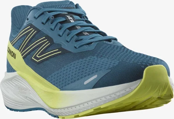 Salomon Aero Blaze Wide blue ashes/sunny lime/dark sapphire (Herren)
