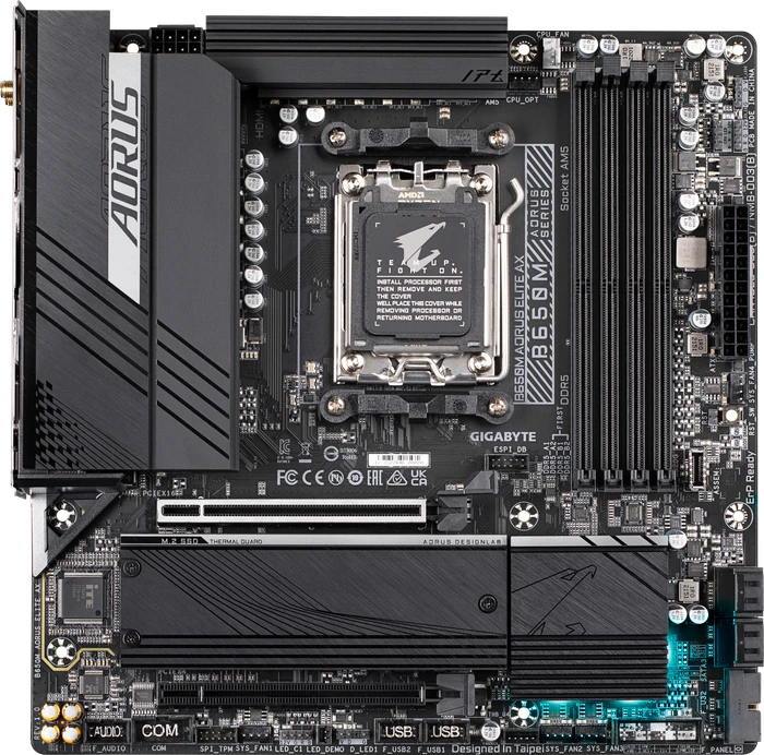 GIGABYTE B650M AORUS Elite AX (Rev. 1.0) (AMD AM5)