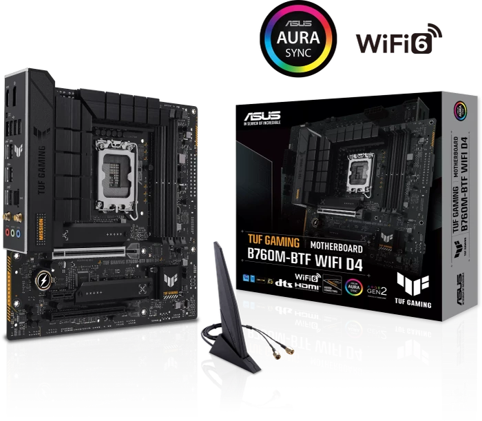 ASUS TUF Gaming B760M-BTF WIFI D4 (Intel 1700)