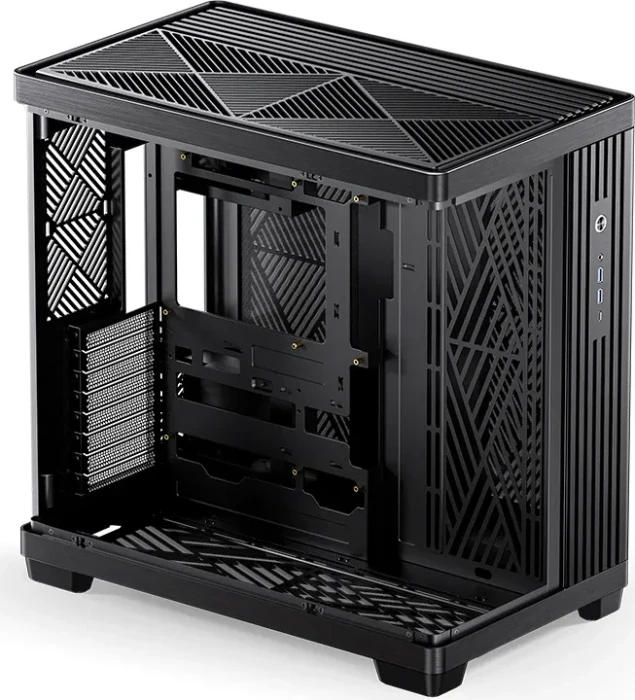 Jonsbo TK-4 Black, Glasfenster
