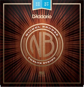 D'Addario Nickel Bronze 12-String Extra Light