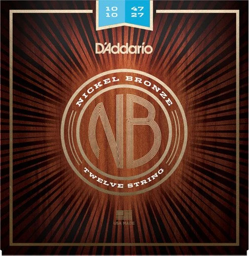 D'Addario Nickel Bronze 12-String Extra Light