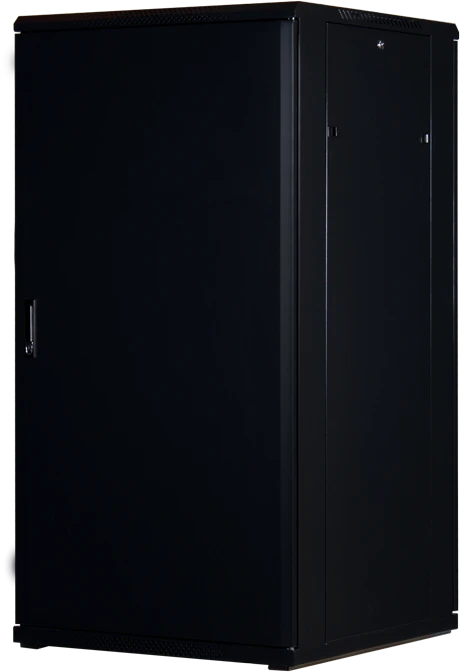 Rockstable 19" Serverschrank 32HE, Sicherheitsglastür, IP2X, schwarz, 800mm tief