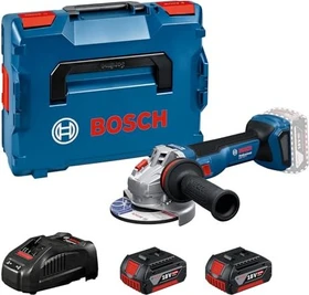 Bosch Professional GWS 18V-11 Akku-Winkelschleifer inkl. L-Boxx + 2 Akkus 5.0Ah