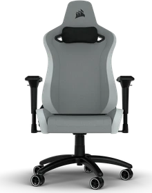 Corsair TC200 Soft Fabric Gamingstuhl, hellgrau/weiß