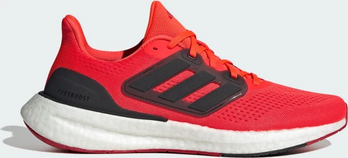 adidas Pureboost 23 solar red/core black/better scarlet (Herren)