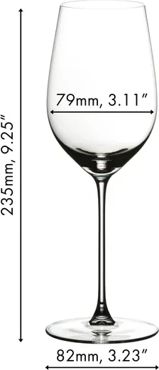 Riedel Veritas Riesling/Zinfandel Glas, 4 Stück