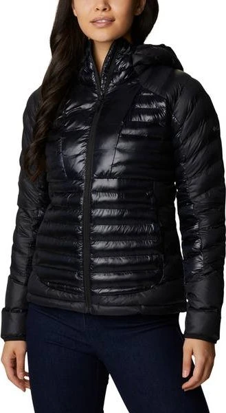 Columbia Labyrinth Loop Hooded Daunen Jacke schwarz (Damen)