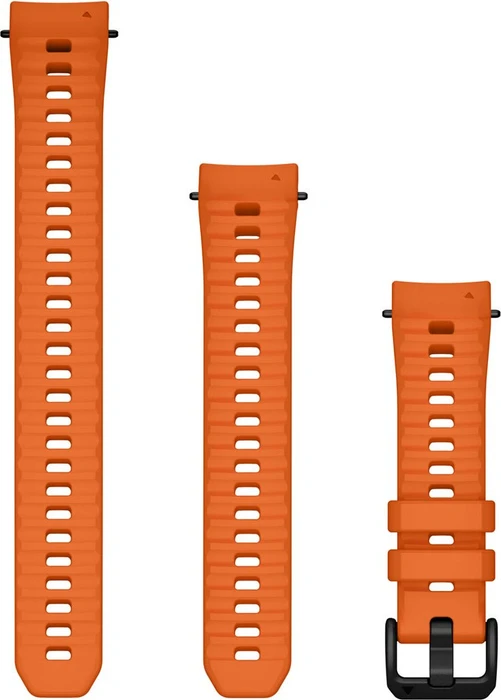 Garmin Ersatzarmband 20mm Silikon für Instinct E 40mm ember orange