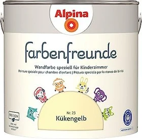 Alpina Farben Farbenfreunde Nr. 23 innen kükengelb, 2.5l