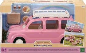 Epoch Sylvanian Families - Themen-Sets Urlaub - Familienauto mit Picknickzubehör