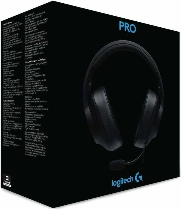 Logitech G Pro Gaming Headset (40mm)