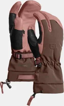 Ortovox Merino Freeride 3-Finger Skihandschuhe dusk rose (Damen)