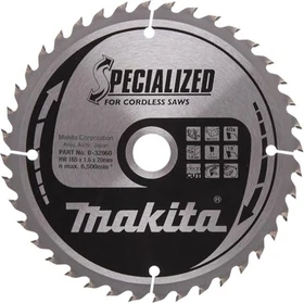 Makita Specialized Kreissägeblatt 40Z, 165x1.6x20mm, 1 Stück