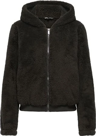 ONLY New Anna Teddyfell Jacke chocolate torte (Damen)