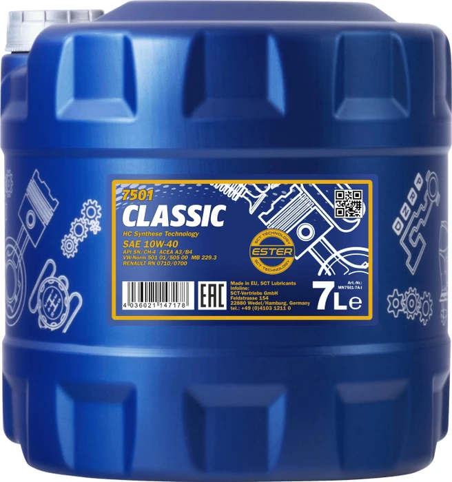 Mannol Classic 10W-40 7l