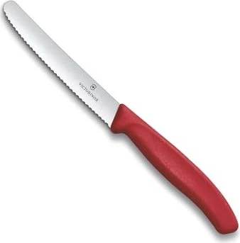 Victorinox Swiss Classic Tomaten- und Tafelmesser 11cm rot