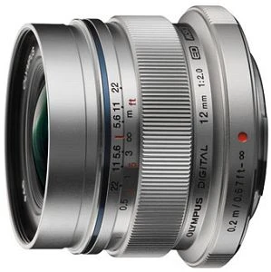 Olympus M.Zuiko digital ED 12mm 2.0 silber
