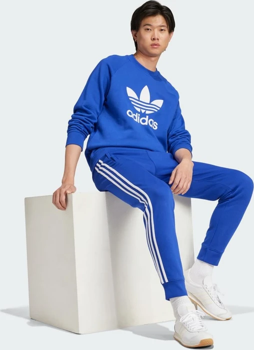 adidas Adicolor 3-Streifen Trainingshose lang semi lucid blue (Herren)