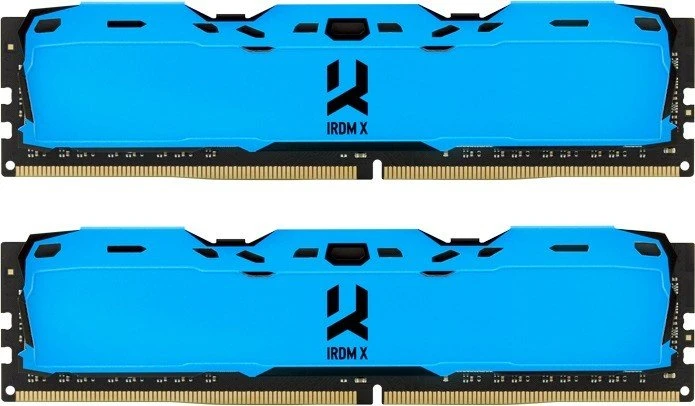 goodram IRDM X blau UDIMM 16GB Kit, DDR4-3000, CL16-18-18-36, 1RX8