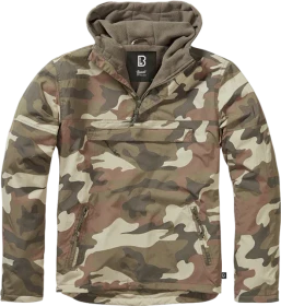 Brandit Windbreaker Anorak light woodland (Herren)