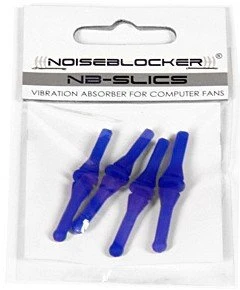 Noiseblocker Slics, 4 Stück