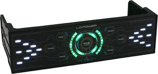 LC-Power LC-CFC-LED, Lüftersteuerung, 6-Kanal