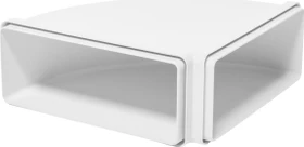 AEG Electrolux M2CKCF04 Rohrbogen horizontal 90° für 220x90mm Flachkanal