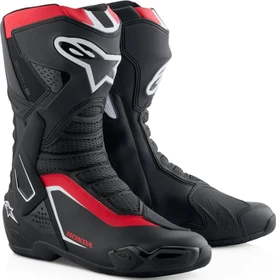 Alpinestars Honda SMX-6 V3 Motorradstiefel schwarz/rot/weiß