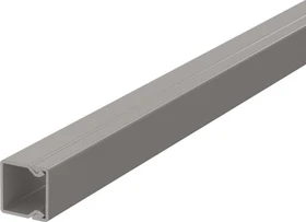 OBO Bettermann WDK15015GR Kabelkanal, 15x15mm, 2m, steingrau