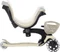 Globber Go Up Baby 360 Lights Kickboard taupe Vorschaubild