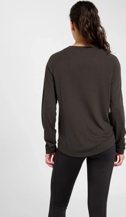 hummel MT Vanja Funktionsshirt langarm after dark (Damen)