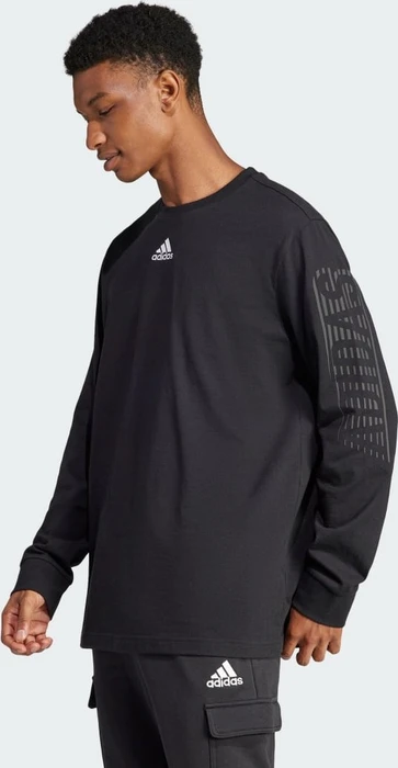 adidas Sportswear Brand Love Shirt langarm schwarz (Herren)