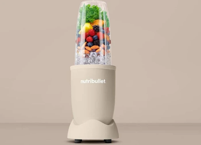 NutriBullet NB910MASN Pro Mineral Smoothie Maker matte sand, 7-tlg.