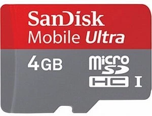 SanDisk Ultra, microSD Class 6