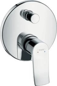 Hansgrohe Metris Einhebel-Wannenmischer Unterputz mit integrierter Sicherungskombination nach EN1717 für iBox universal chrom