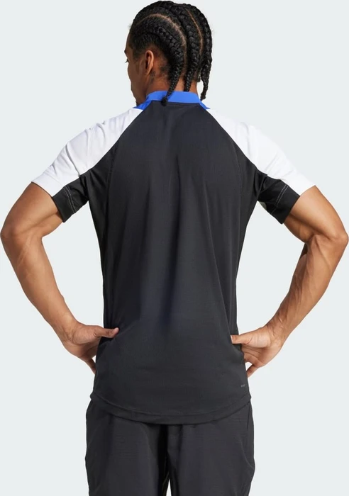 adidas Tennis Pro Heat.RDY FreeLift Poloshirt kurzarm lucid blue/white/black (Herren)
