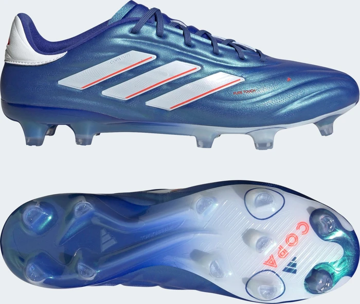 adidas Copa Pure II.1 FG lucid blue/cloud white/solar red (Herren)