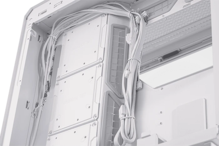 ASUS TUF Gaming GT502 White Edition, Glasfenster