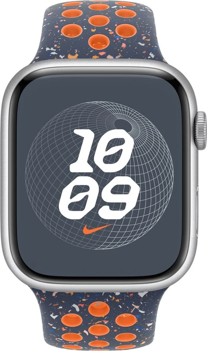 Apple Nike Sportarmband S/M für Apple Watch 45mm Blue Flame