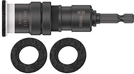 Wera 881/4/1 SB Bithalter mit variabler Einschraubtiefenbegrenzung, 1/4"