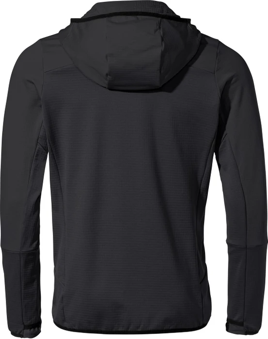 Vaude Monviso Hooded Grid Fleece Funktionsjacke schwarz (Herren)