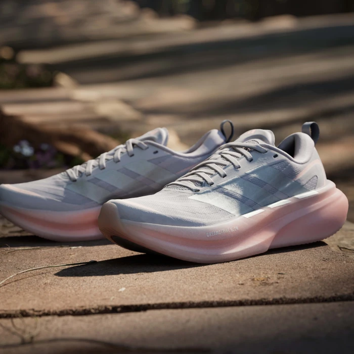adidas Supernova Glide ice purple/silver metallic/halo silver (Damen)